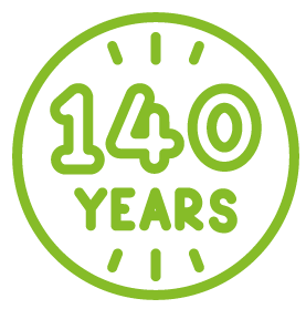 TAL Icon green 140 years