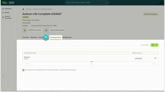 IFM correspondence
